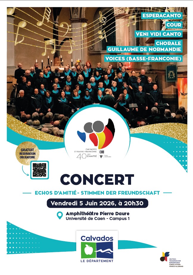affiche du concert
